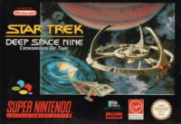 Star Trek Deep Space Nine Crossroads of Time Super Nintendo US box art